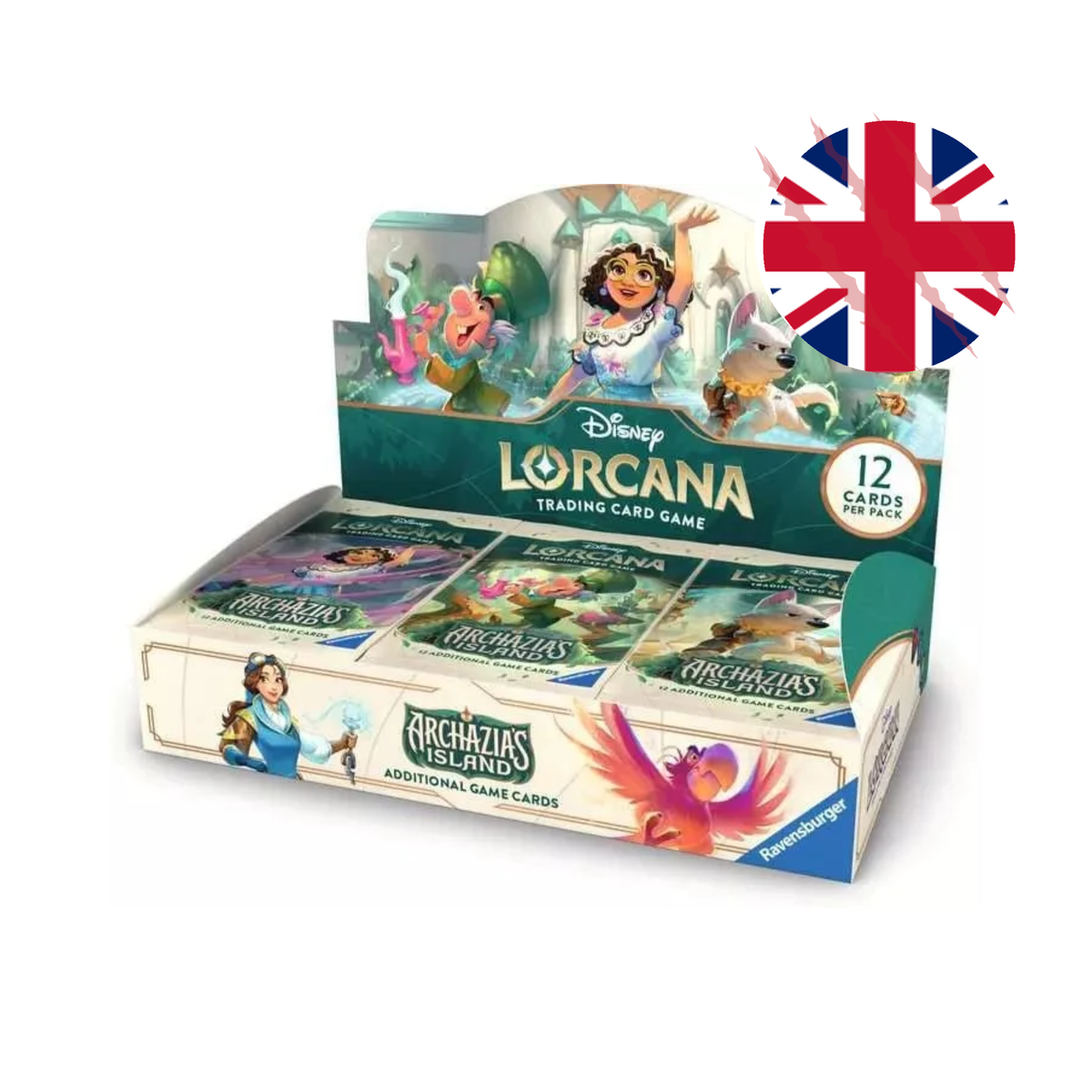 Disney Lorcana TCG Archazia's Island Display Englisch
