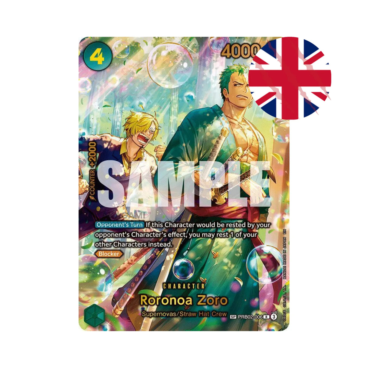 ONE PIECE TCG The Azure Sea's Seven OP14-EB04 En. - Display