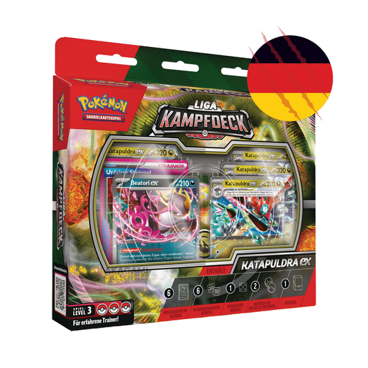Pokémon TCG Katapuldra-ex Liga-Kampfdeck Deutsch