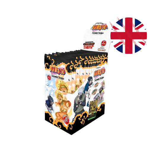 NARUTO MYTHOS TCG Shinobi Shiren Set 2 1st Edition En. - Display
