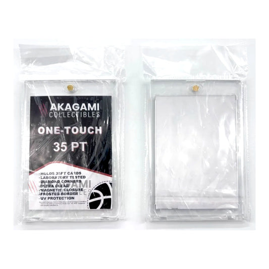 Akagami Collectibles Magnetic One-Touch 35 PT – Vorder- und Rückseite in Verpackung