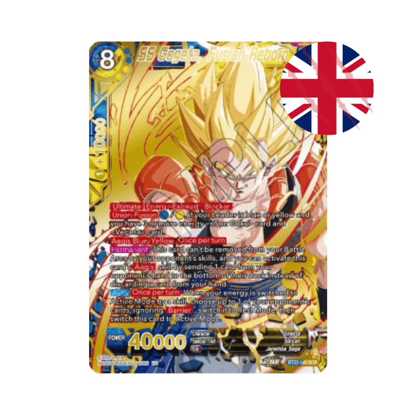 DRAGONBALL SUPER CARD GAME Critical Blow B22 En. - Booster
