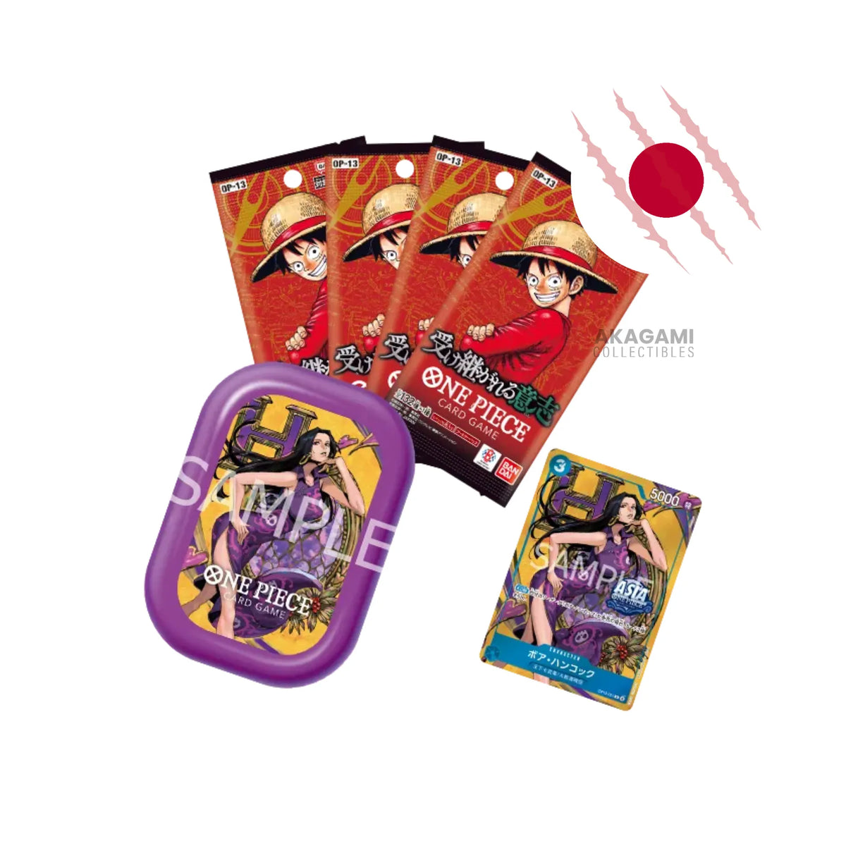 ONE PIECE TCG Mini-Tin Pack Set Vol.3 Jap.