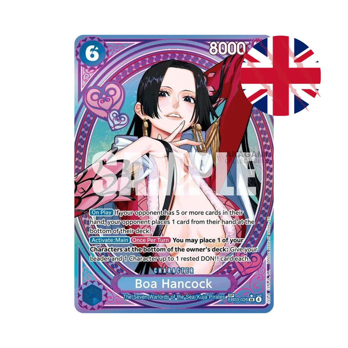 ONE PIECE TCG Heroines Edition EB-03 En. - Display