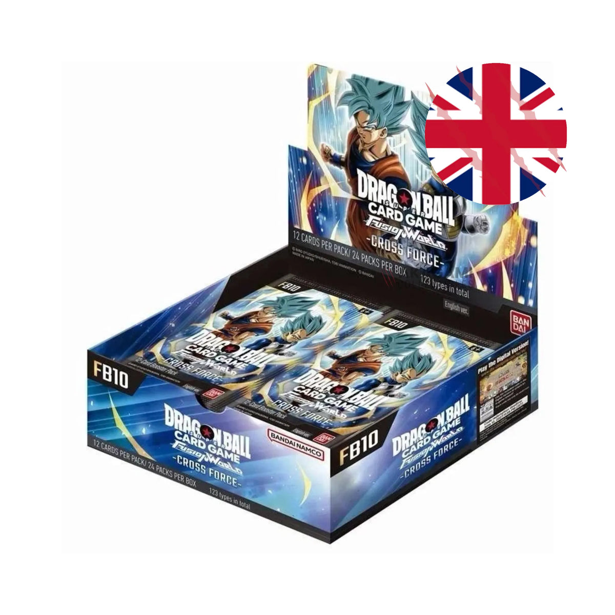 DRAGONBALL SUPER CARD GAME Cross Force FB-10 En. - Display