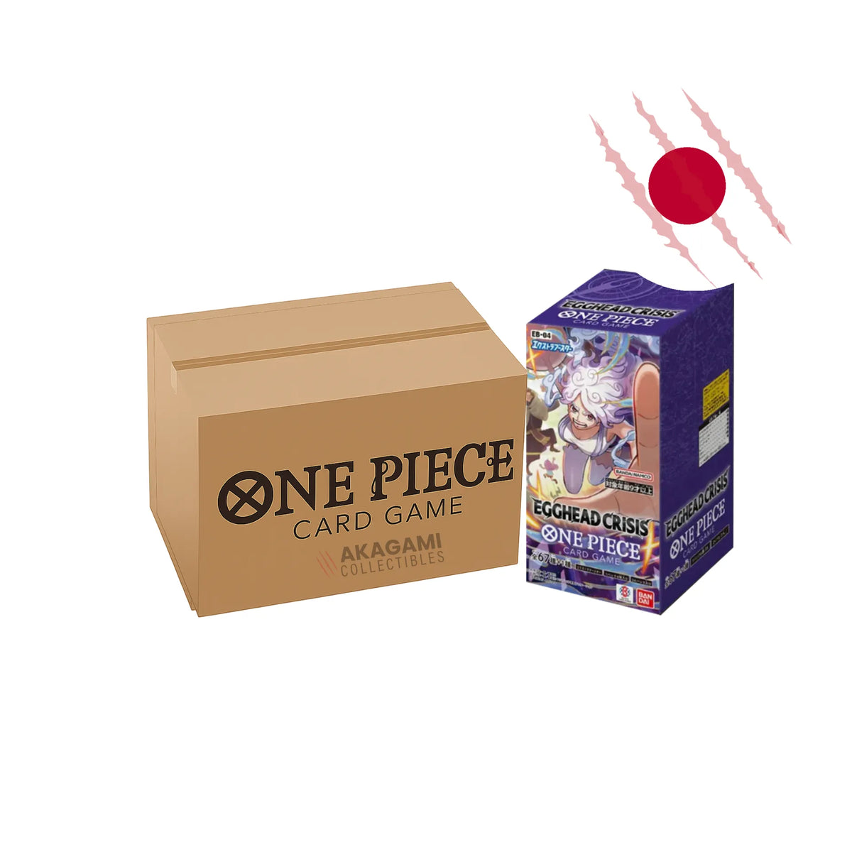 ONE PIECE TCG Egghead Crisis EB-04 Jap. - Case