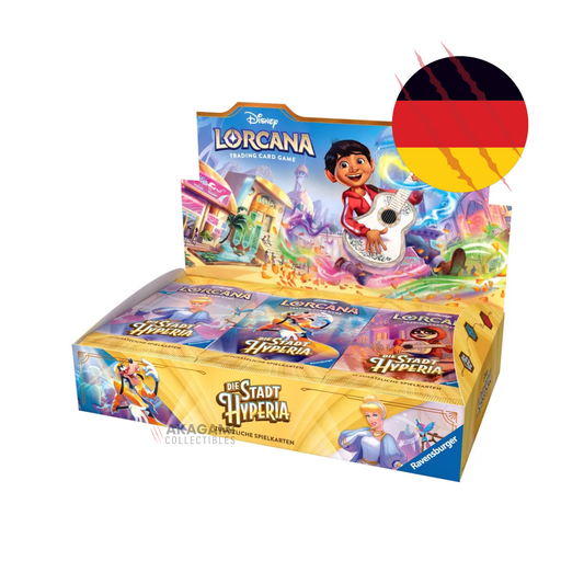 DISNEY LORCANA TCG Die Stadt Hyperia (Set 14) De. - Display