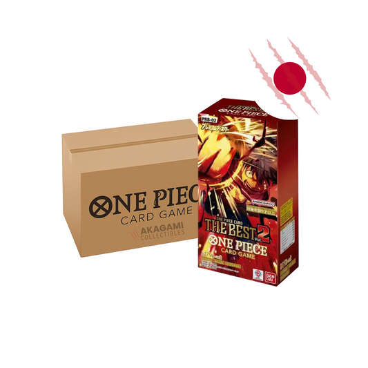 ONE PIECE TCG The Best Vol. 2 PRB-02 Jap. - Case