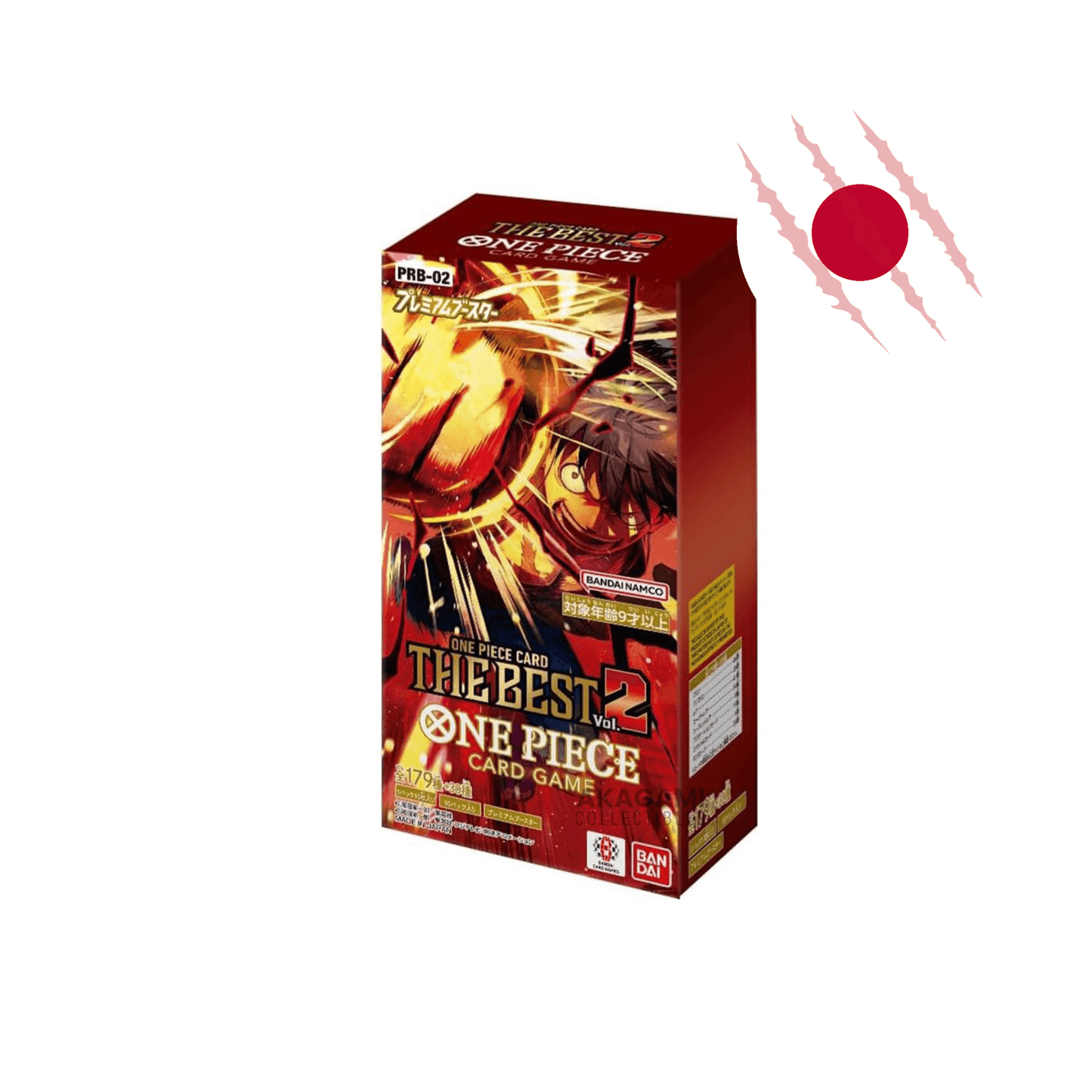 ONE PIECE TCG The Best Vol. 2 PRB-02 Jap. - Display