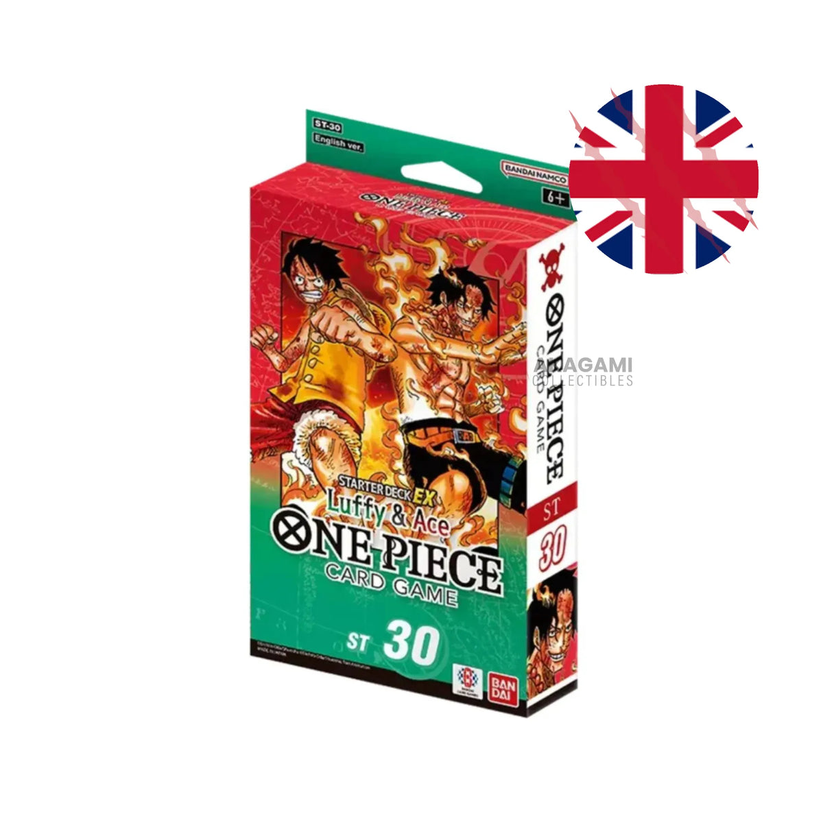 ONE PIECE TCG Starter Deck EX: Luffy & Ace ST-30 En.