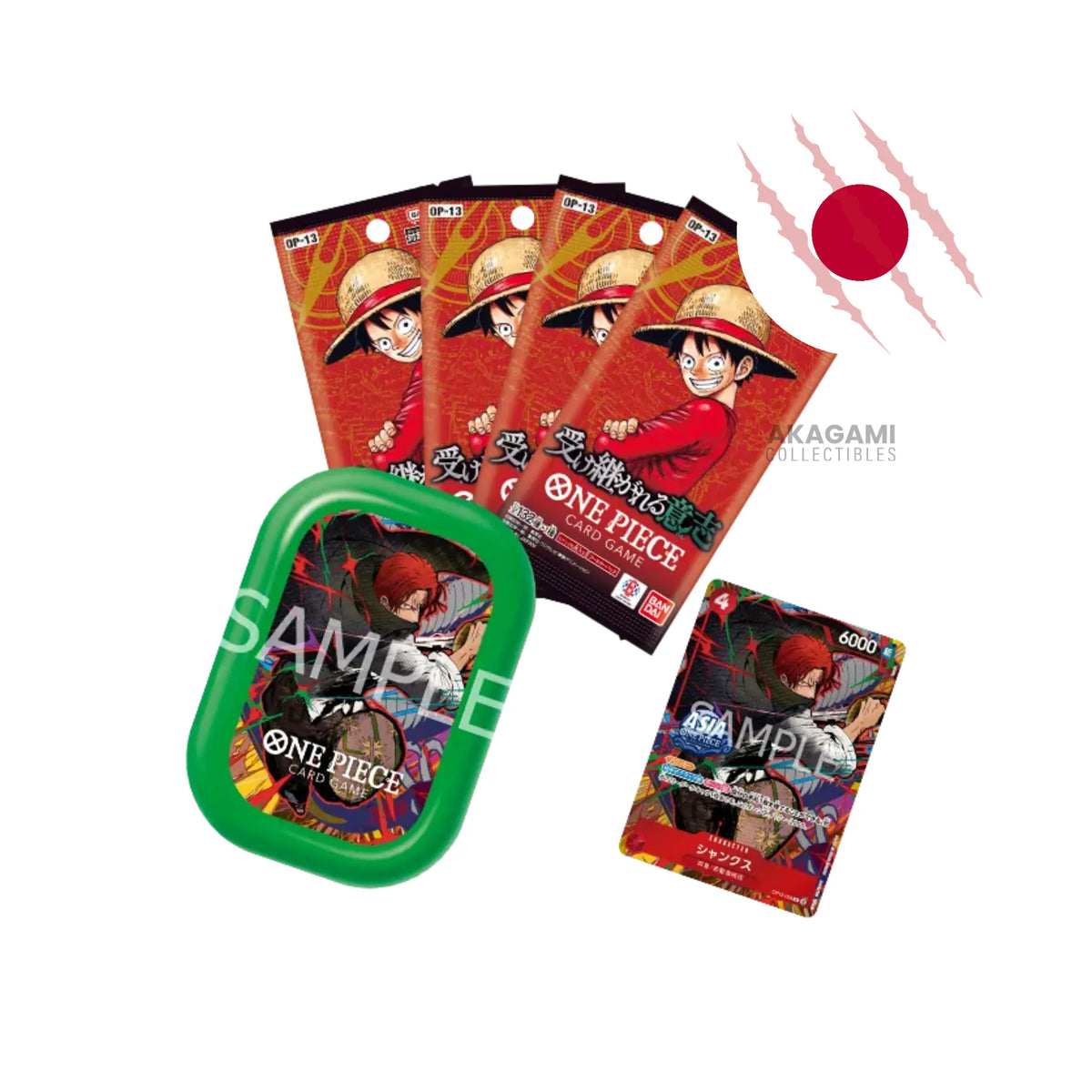 ONE PIECE TCG Mini-Tin Pack Set Vol.3 Jap.