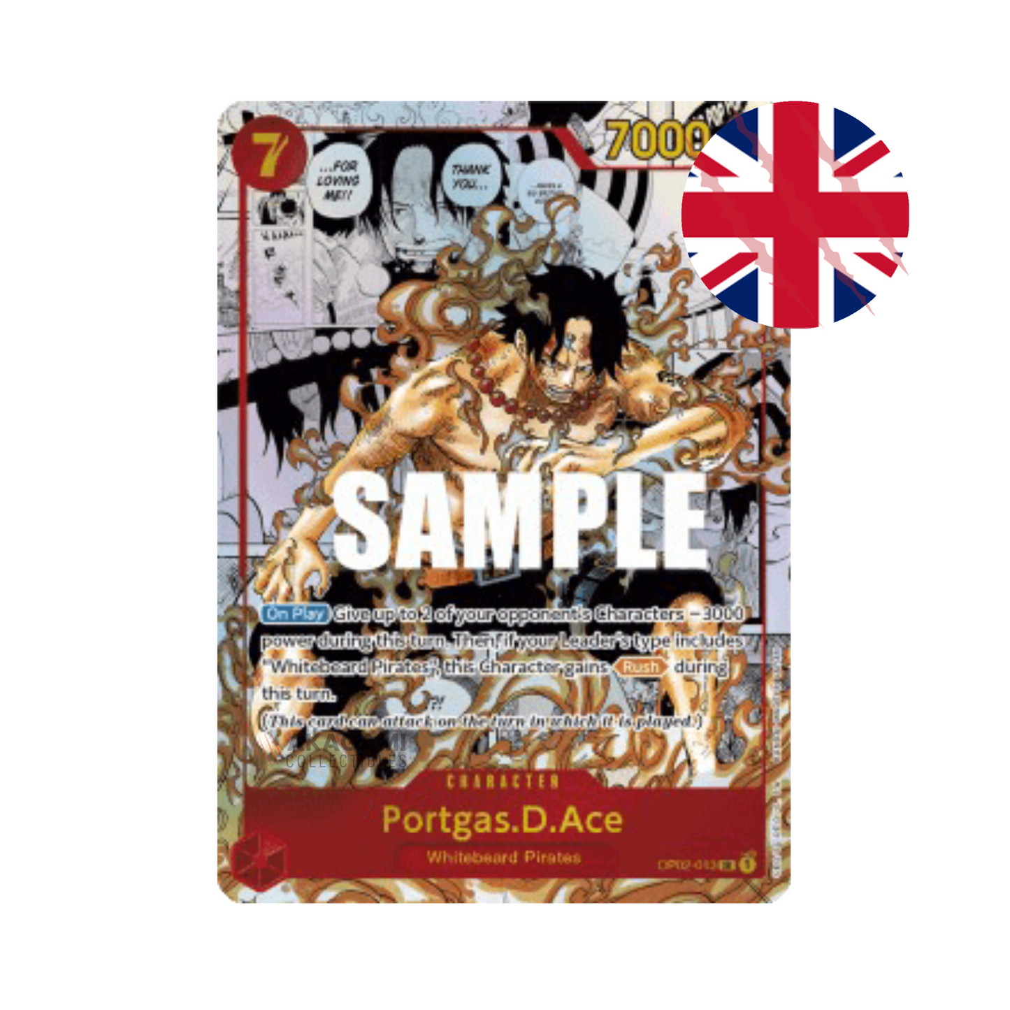 ONE PIECE TCG Paramount War OP-02 En. - Booster