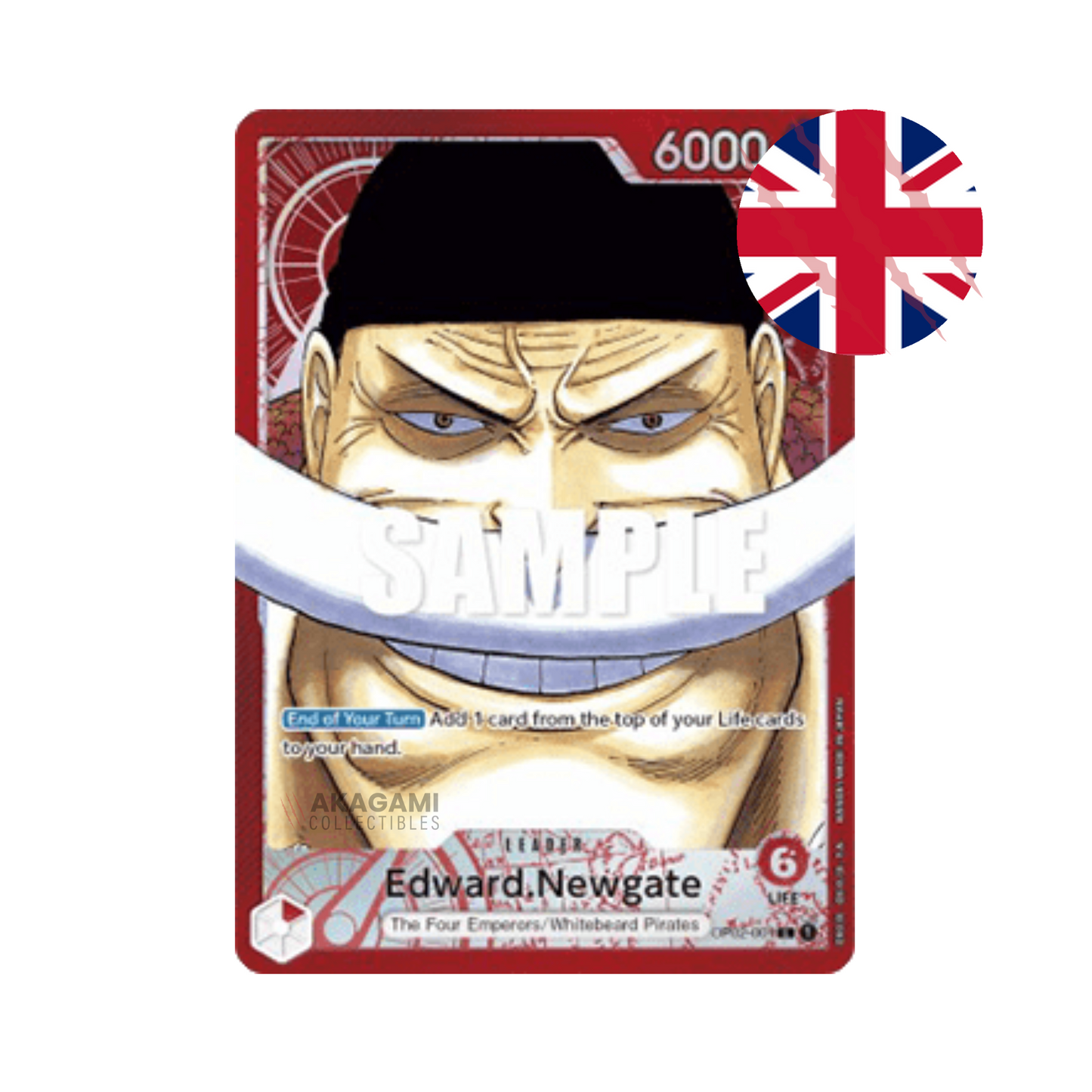 ONE PIECE TCG Paramount War OP-02 En. - Booster