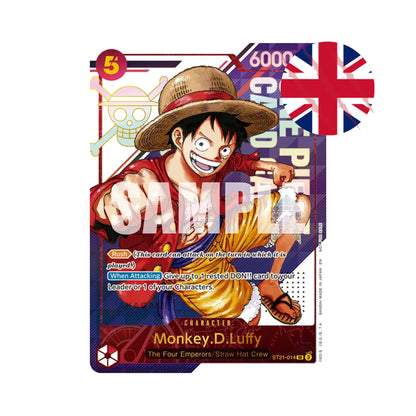 OP13 3rd Anniversary Campaign Pack English Special Luffy