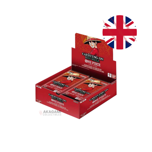 ONE PIECE TCG Carrying on his Will OP-13 En. - Display