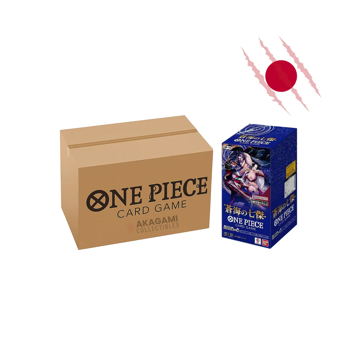 ONE PIECE TCG The Azure Sea's Seven OP-14 Jap. - Case