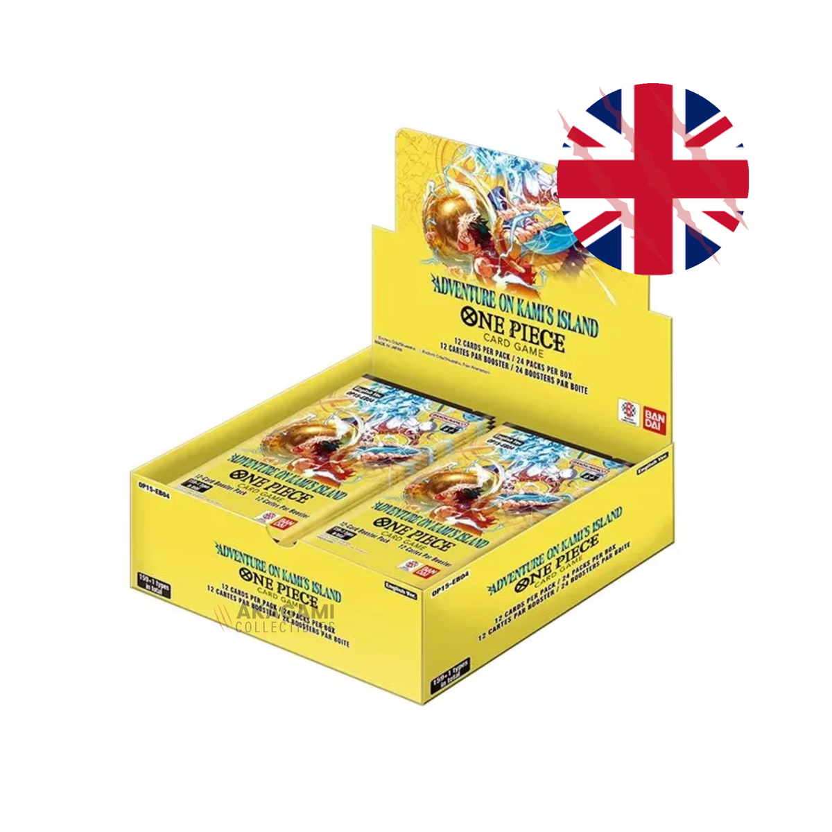 ONE PIECE TCG Adventure on Kami's Island OP15-EB04 En. - Display
