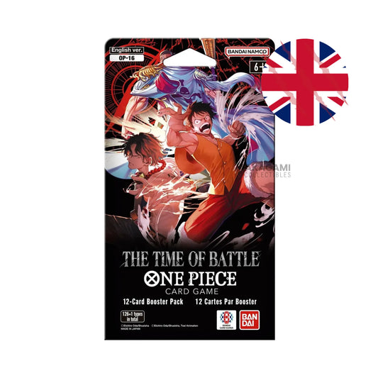 ONE PIECE TCG The Time of Battle OP-16 En. - Sleeved Booster