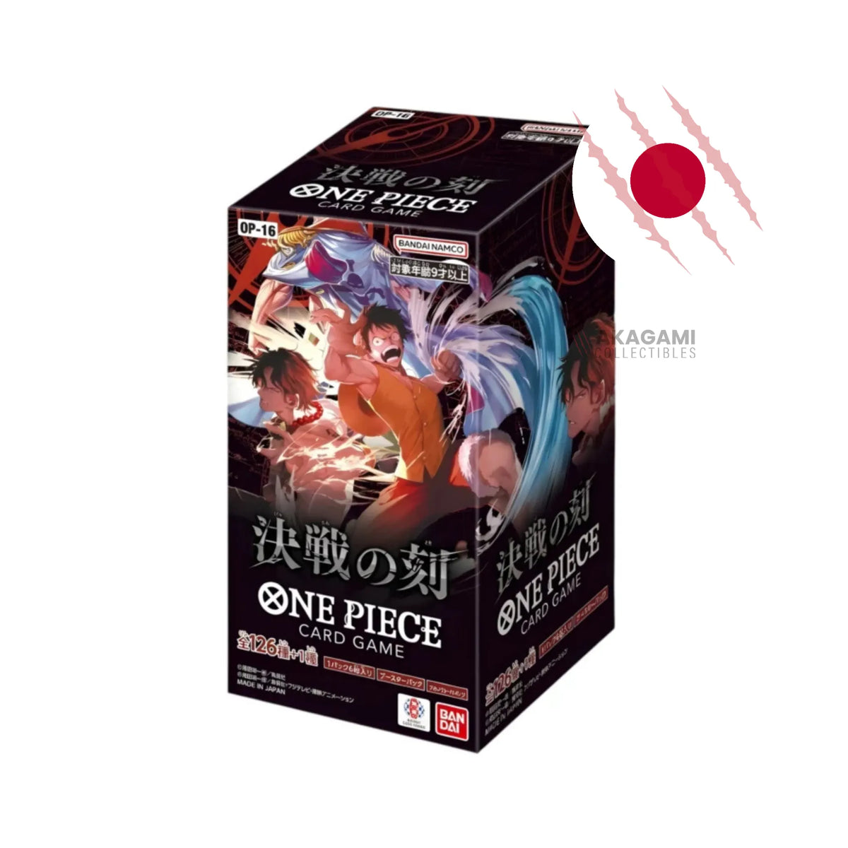 ONE PIECE TCG The Time of Battle OP-16 Jap. - Display