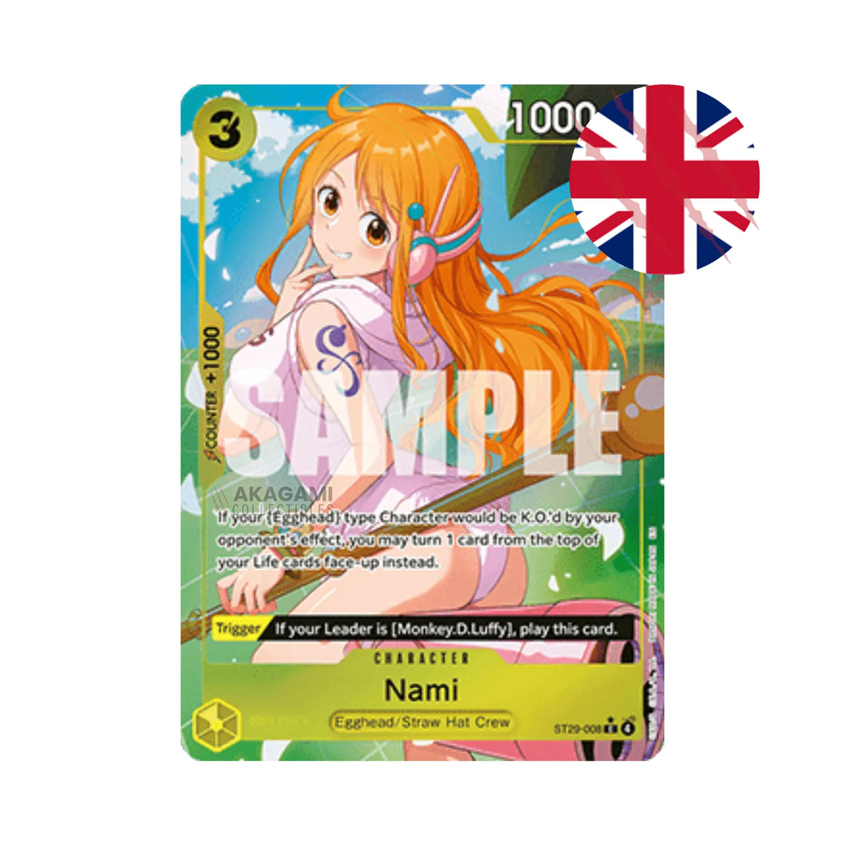 ONE PIECE TCG Starter Deck: Egghead ST-29 En.