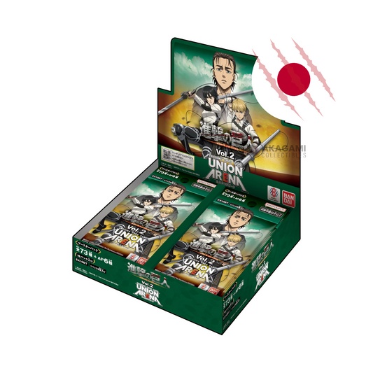 UNION ARENA Attack on Titan Vol. 2 Jap. - Display